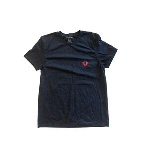 Men's true religion, medium T-shirt, black gray‎